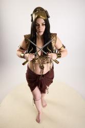 Moira Ancksunamun Cosplay Pose Daggers 